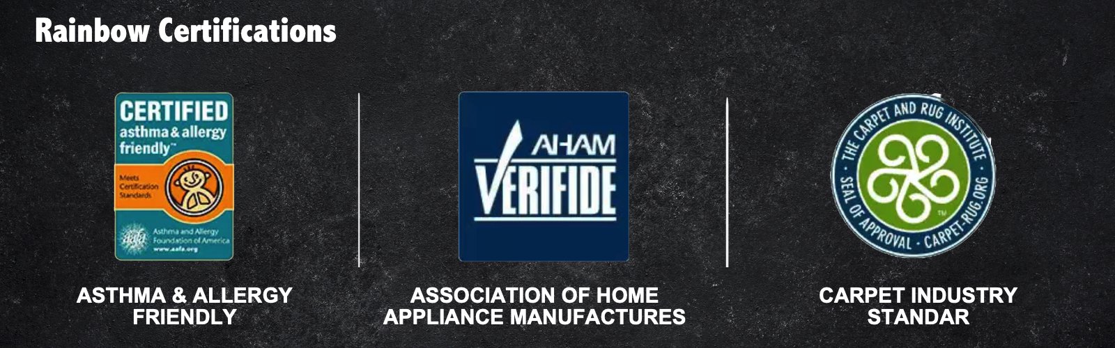 Aspiradoras Certificadas